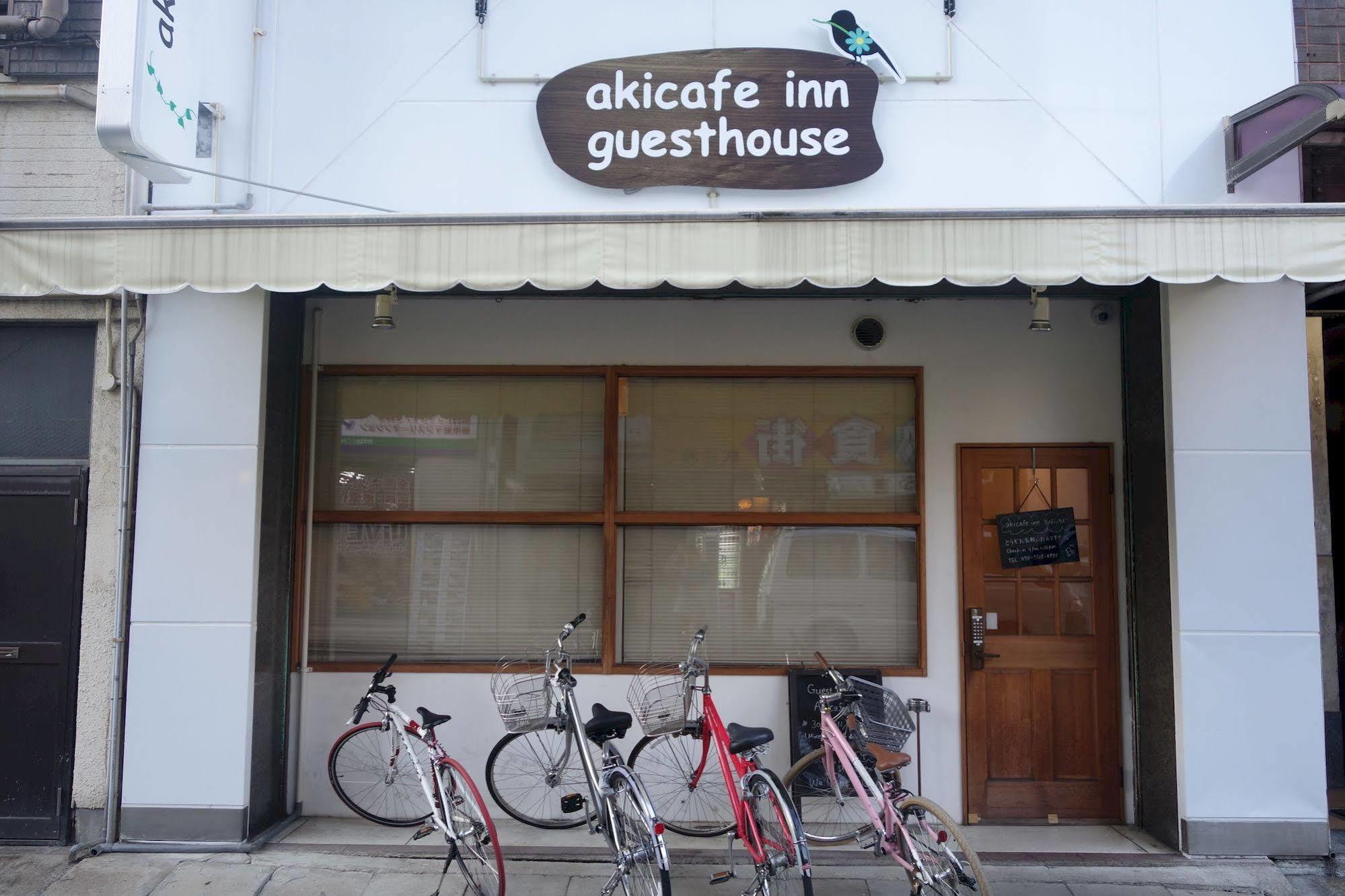 Guesthouse Akicafe Inn Hiroshima Buitenkant foto