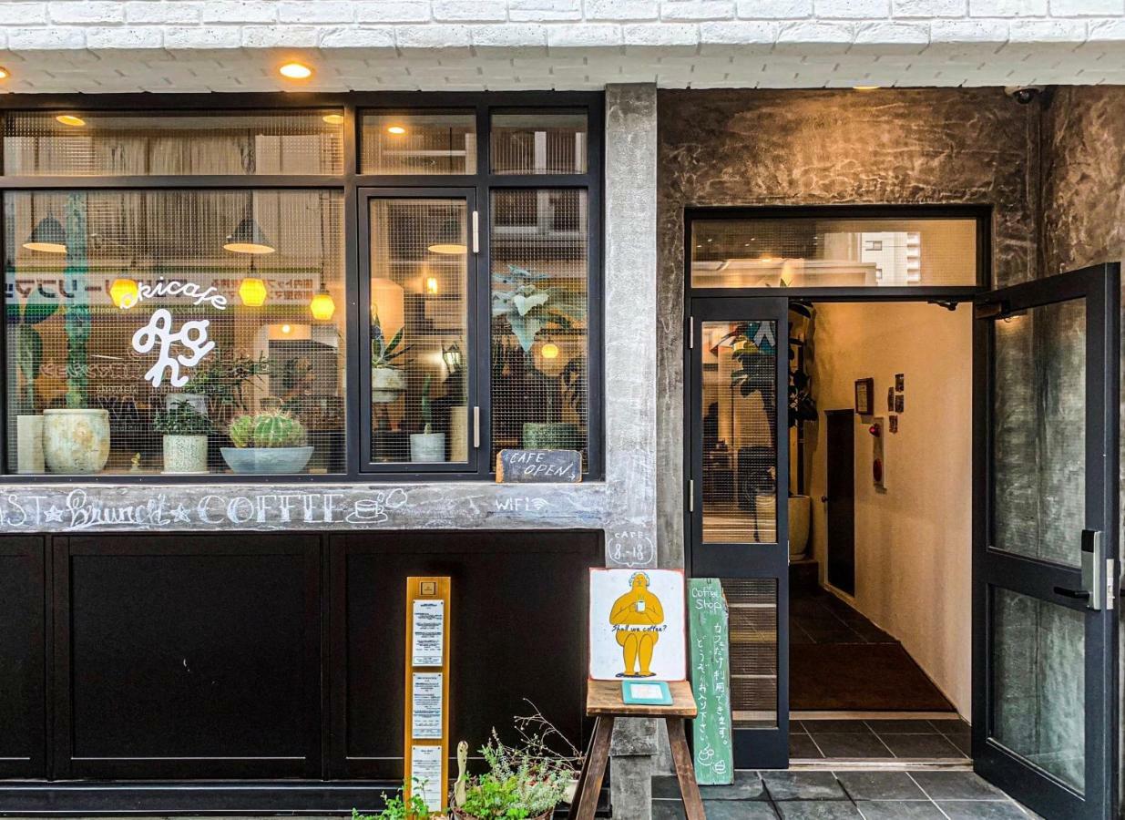 Guesthouse Akicafe Inn Hiroshima Buitenkant foto